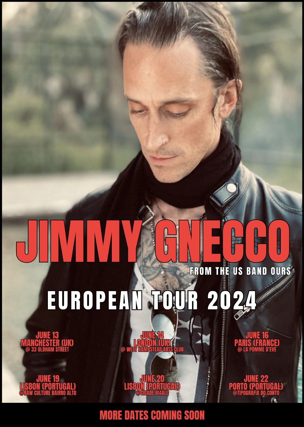 More European Dates Added!