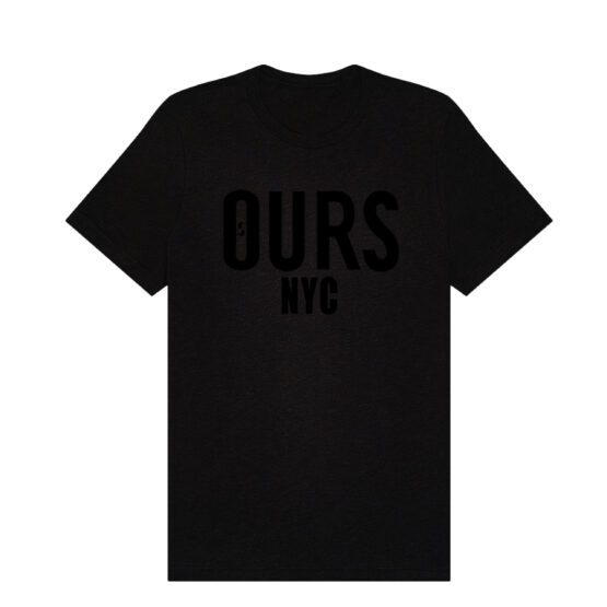OURS NYC Tee Black